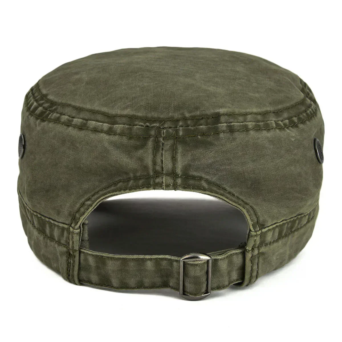 Casquette militaire pour homme en coton résistant – style vintage ajustable et intemporel – Image 5
