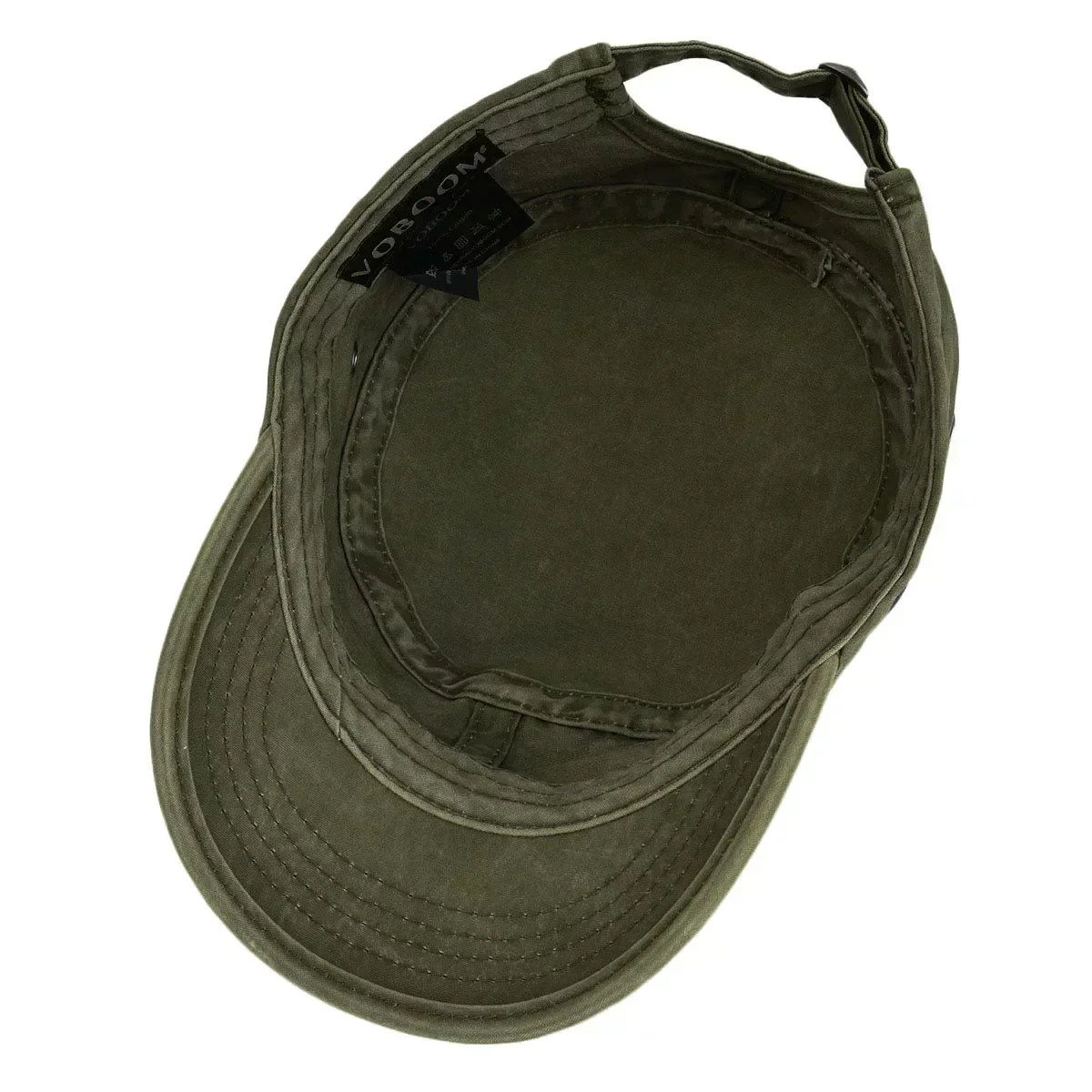 Casquette militaire pour homme en coton résistant – style vintage ajustable et intemporel – Image 6