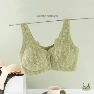 Soutien-gorge sans armature à fermeture frontale – Confort sans couture