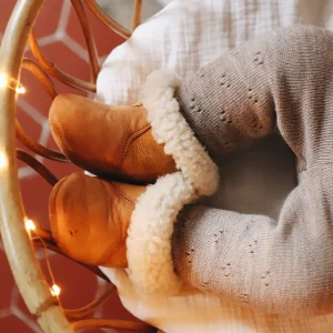 Pantalon ajourée en laine