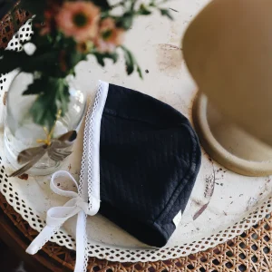 Béguin tissu diamant piqué