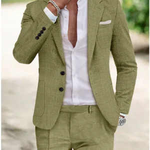 Costume élégant en lin pour homme - Carlo