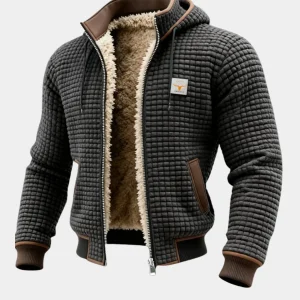 Veste Homme Chaude d’Hiver – Isolation Thermique et Protection Coupe-Vent