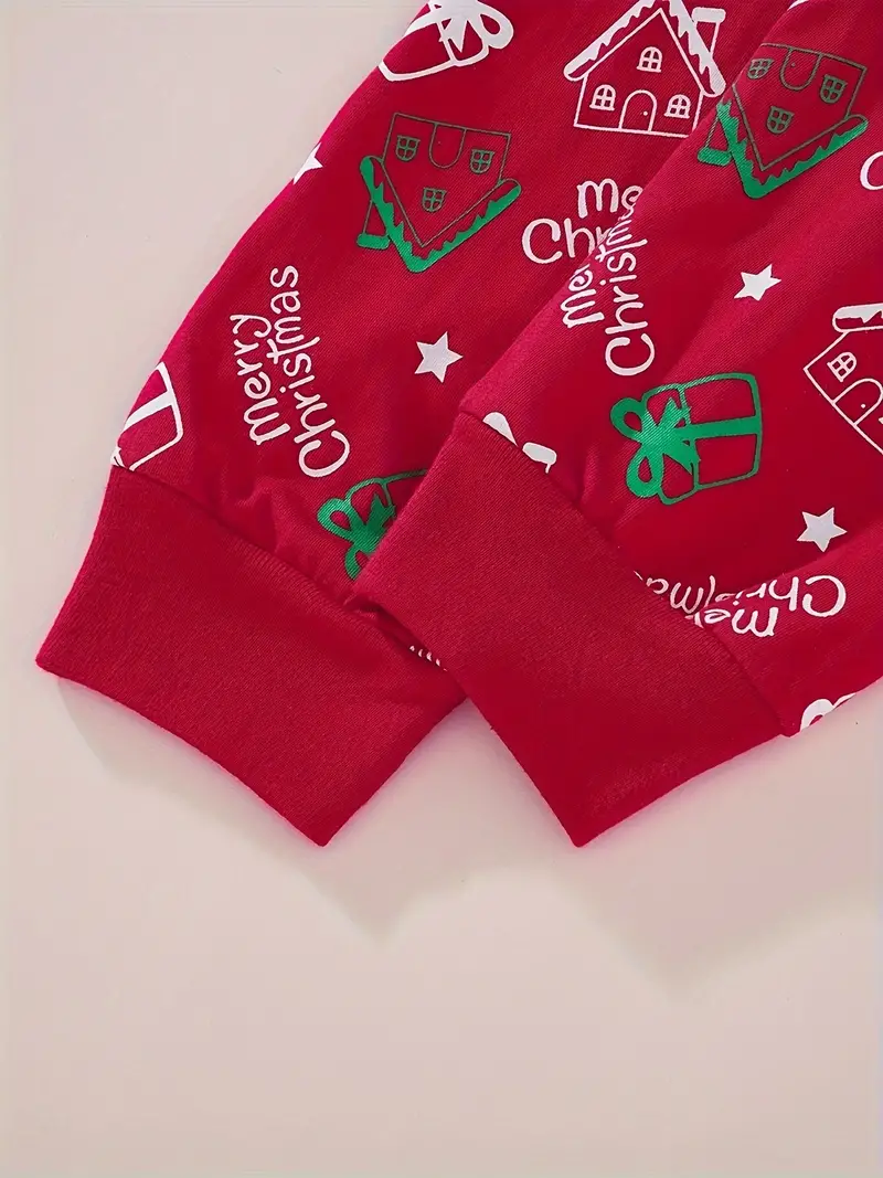 Pyjama Papa Noel Rouge Enfant – Image 4