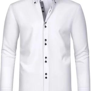 Gino™ – Chemise Homme avec boutonnière élégante