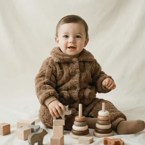 Chaleur Cocon & Toucher Ultra Doux - La Moelleuse Barboteuse En Sherpa