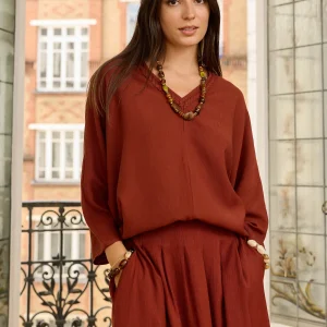 Blouse à manches larges