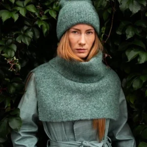 Bonnet chaud femme en maille douce pour l’hiver