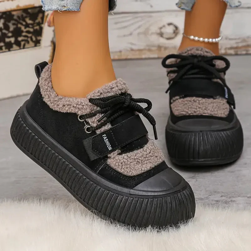 Baskets d’Hiver Femme Chaudes – Confort, Style et Adhérence – Image 4