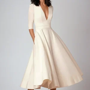 Albina - Robe swing rétro des années 60