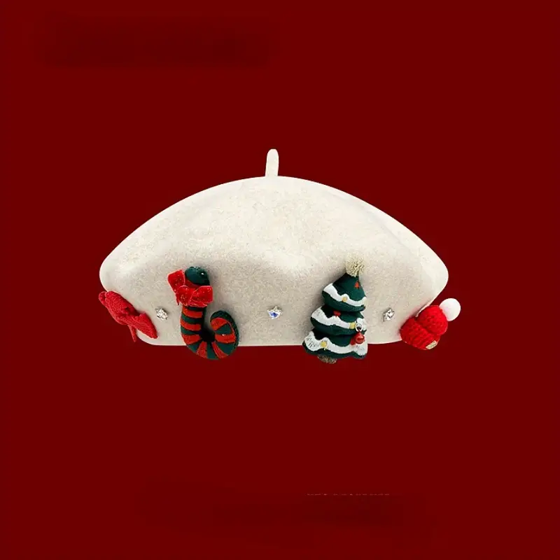 Beret Sapin de Noel 4 Couleurs – Image 6