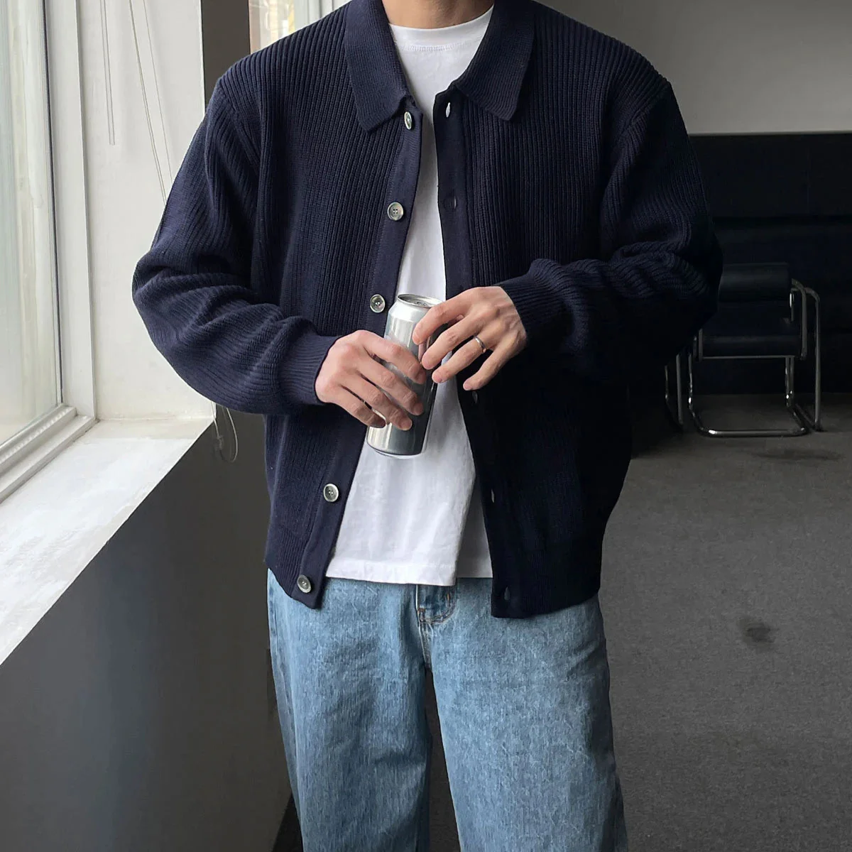 CONRAD - Cardigan en Laine Homme – Image 7