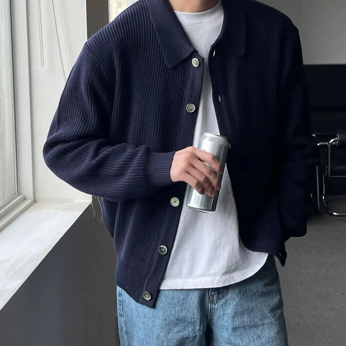 CONRAD - Cardigan en Laine Homme – Image 8