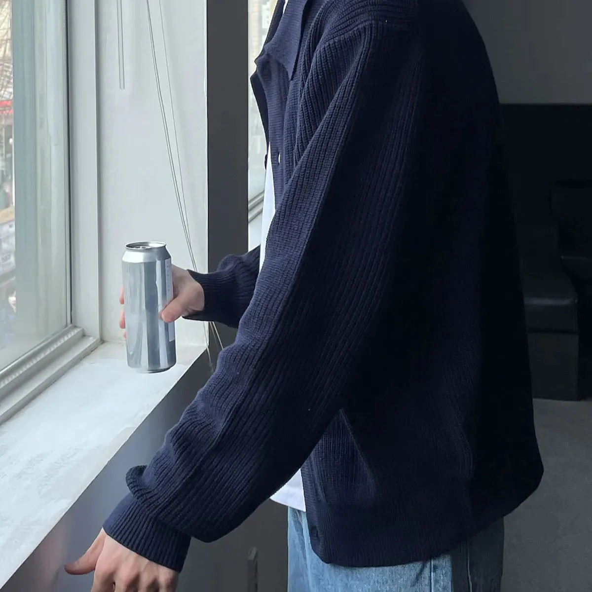 CONRAD - Cardigan en Laine Homme – Image 9