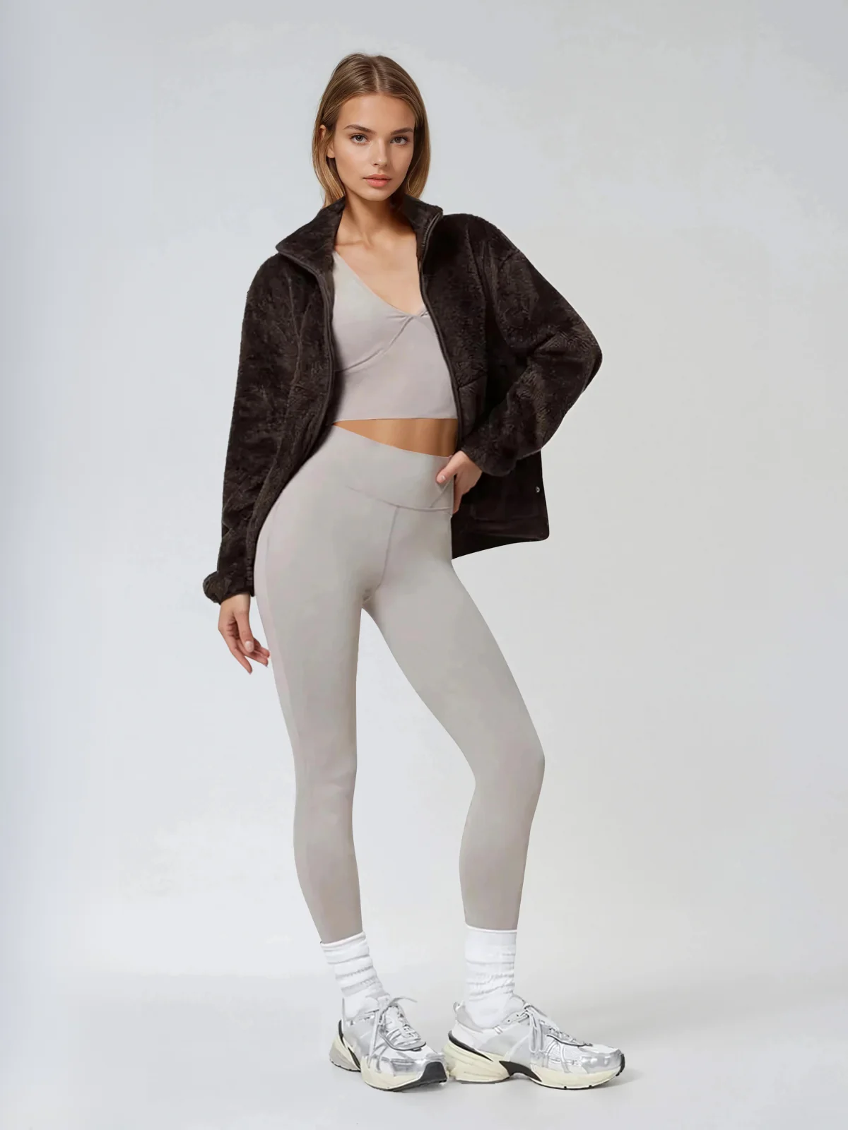 Veste polaire zippée Cloudbound – Image 2