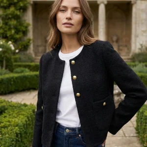 Blazer en tweed Oldmoney Aesthetic