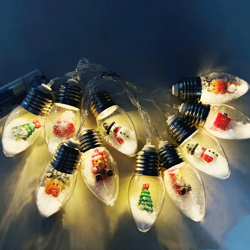 Guirlande Lumineuse pour Sapin avec Pèrre Noel – Image 4