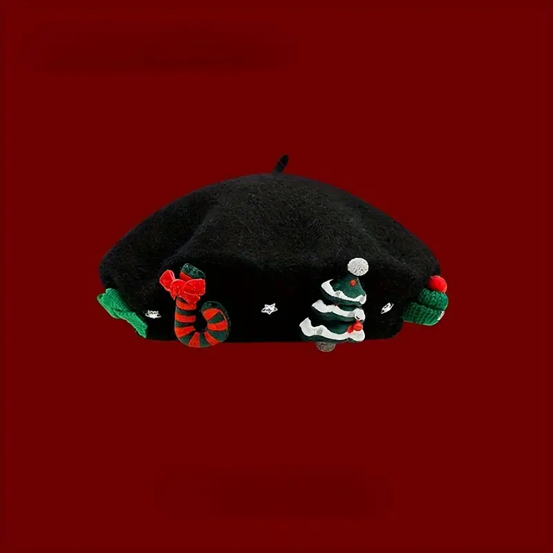 Beret Sapin de Noel 4 Couleurs – Image 5