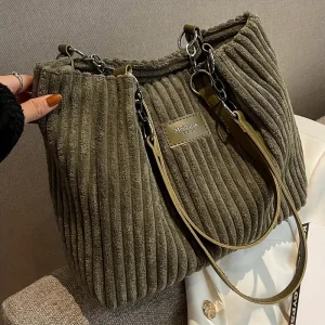 Sac fourre-tout en coton spacieux et élégant – Pratique et polyvalent au quotidien