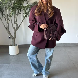 Blazer Mani Bordeaux