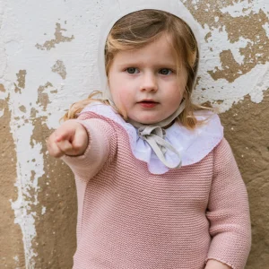 Brassière EDGAR coton vieux rose