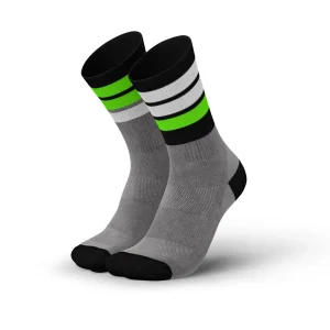 INCYLENCE MERINO STRIVE LIGHT GREY NEON GREEN