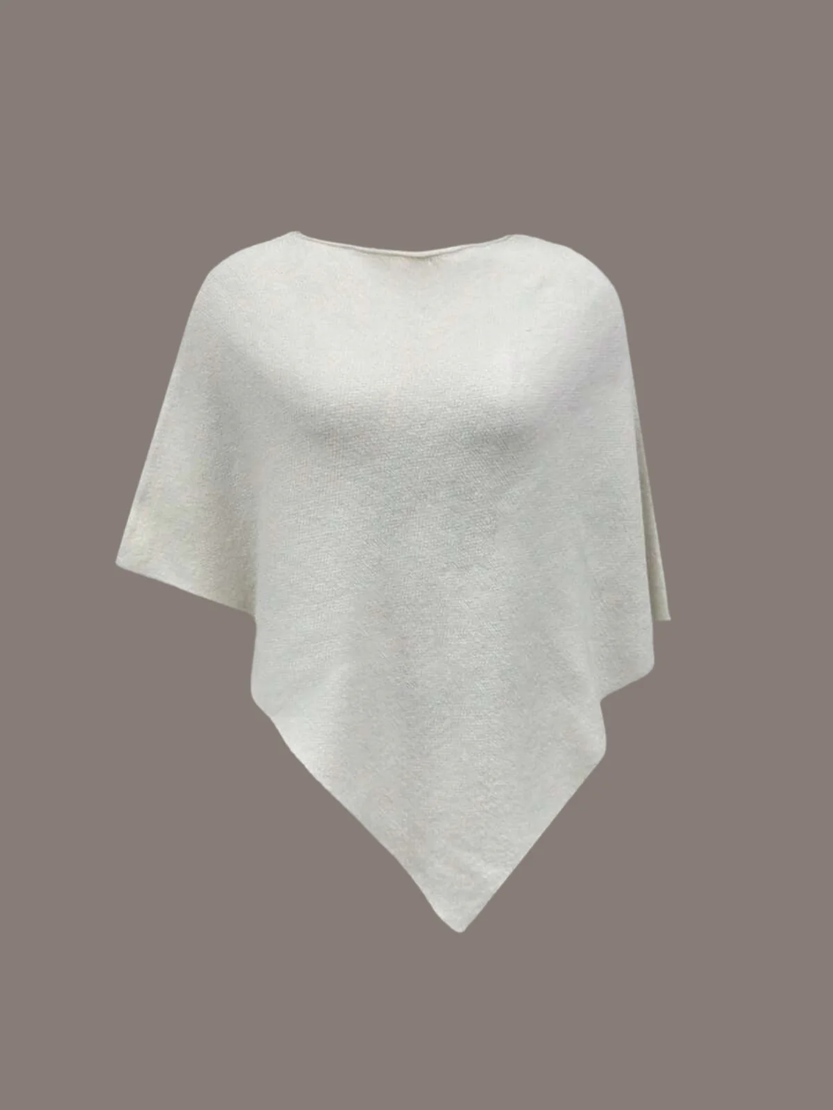 Poncho minimaliste en maille – Image 5