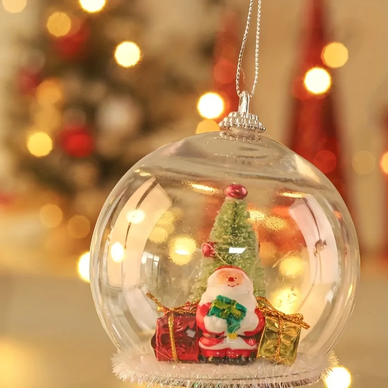 Grosse Boule de Noel Transparente – Image 4