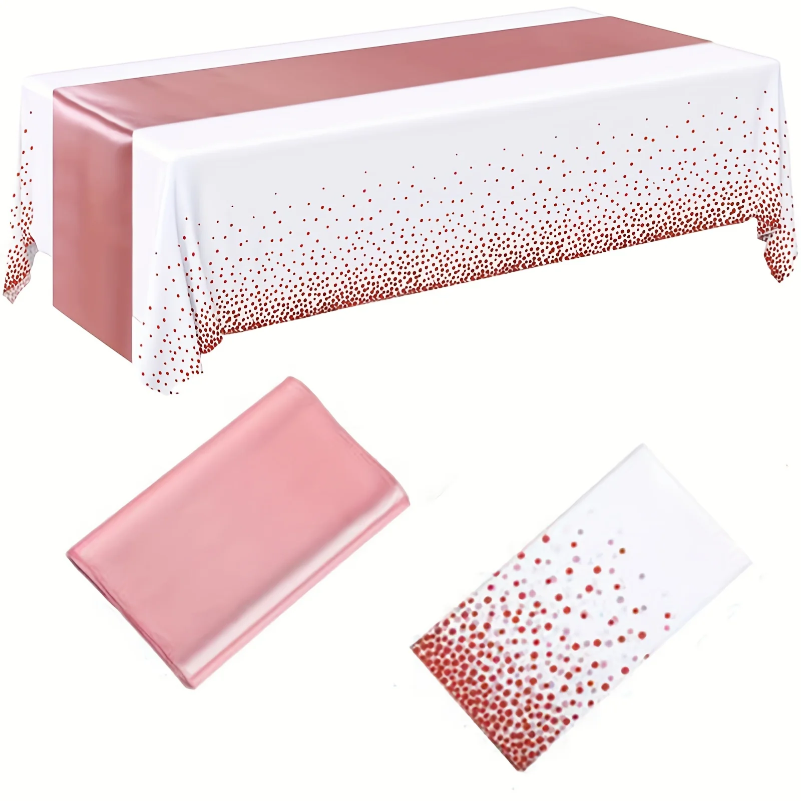 Centre de Table avec Chemin de Table Satin – Image 5