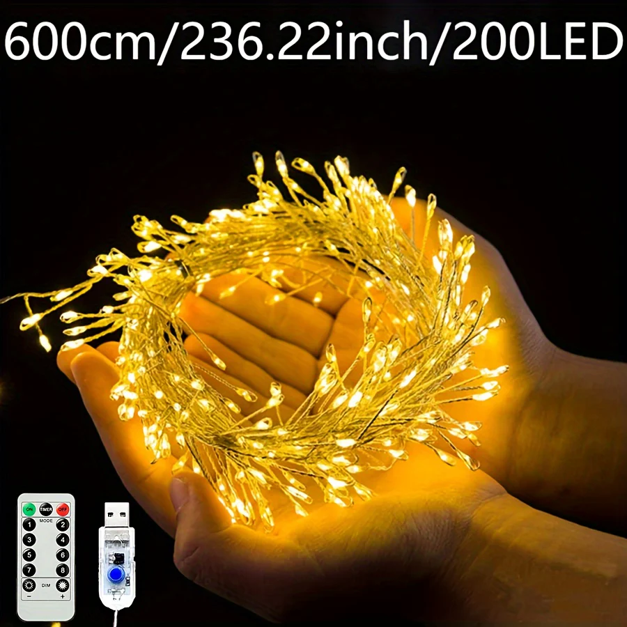 Guirlande Lumineuse Pour Sapin de Noël LED – Image 4