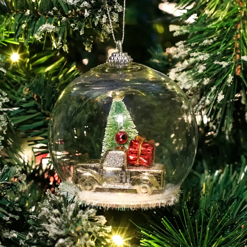 Grosse Boule de Noel Transparente – Image 3