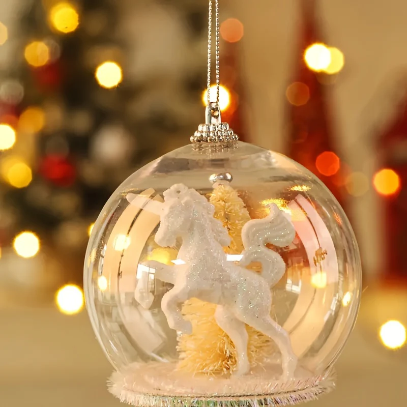 Grosse Boule de Noel Transparente – Image 6