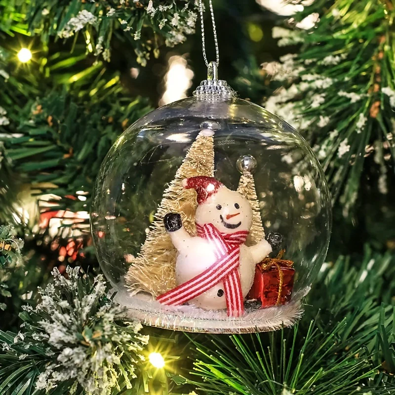 Grosse Boule de Noel Transparente – Image 2