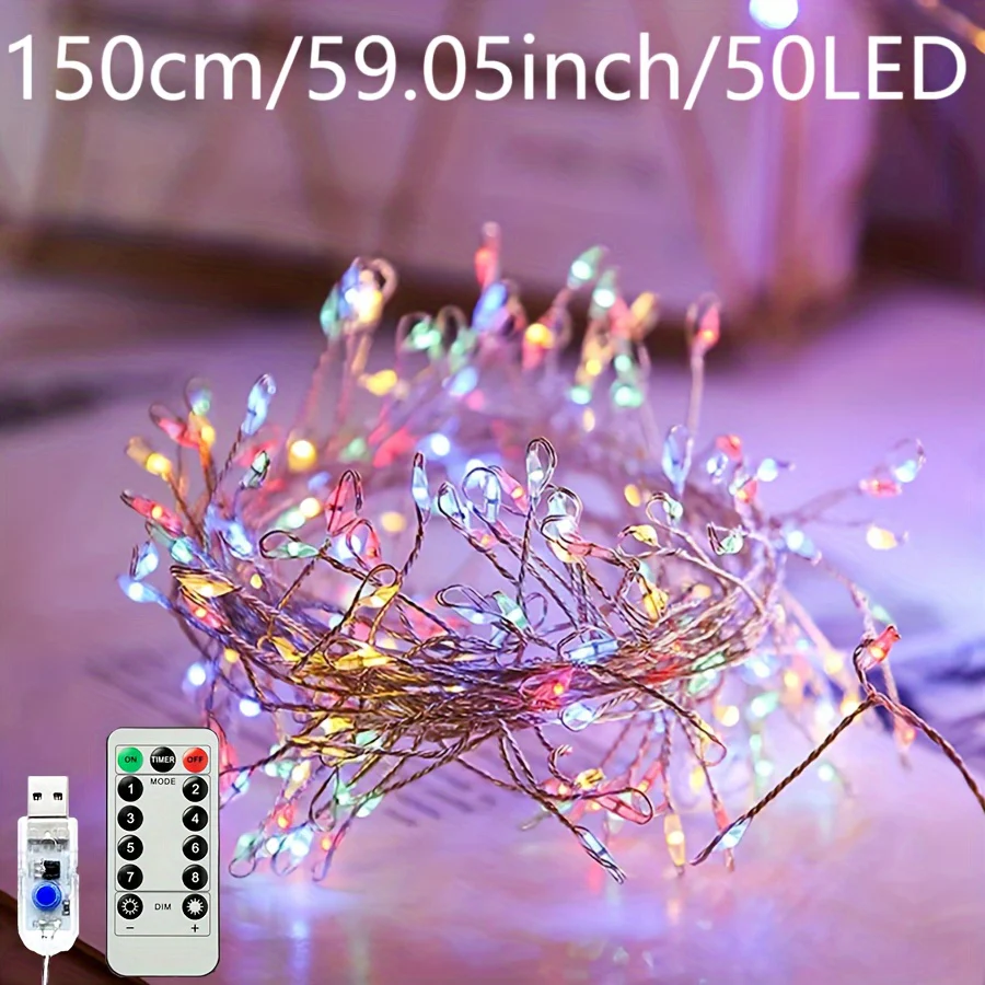 Guirlande Lumineuse Pour Sapin de Noël LED – Image 5