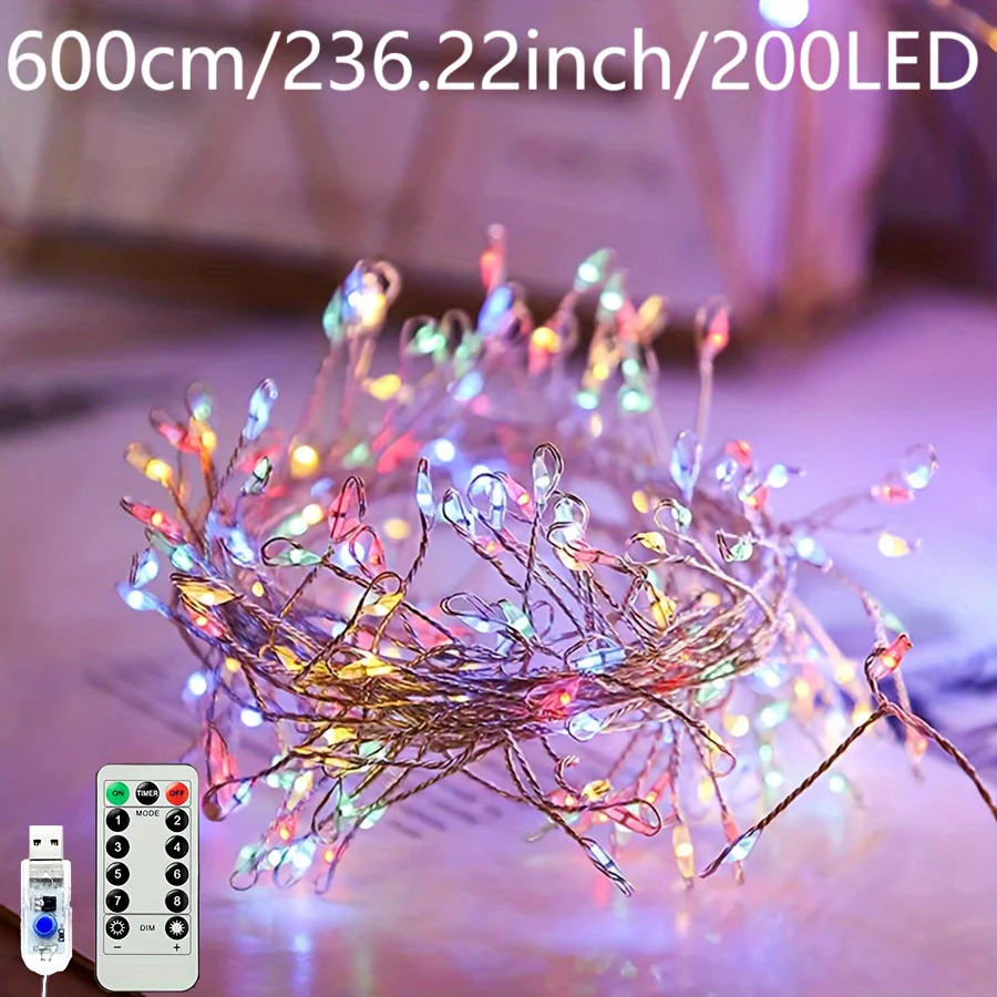 Guirlande Lumineuse Pour Sapin de Noël LED – Image 7