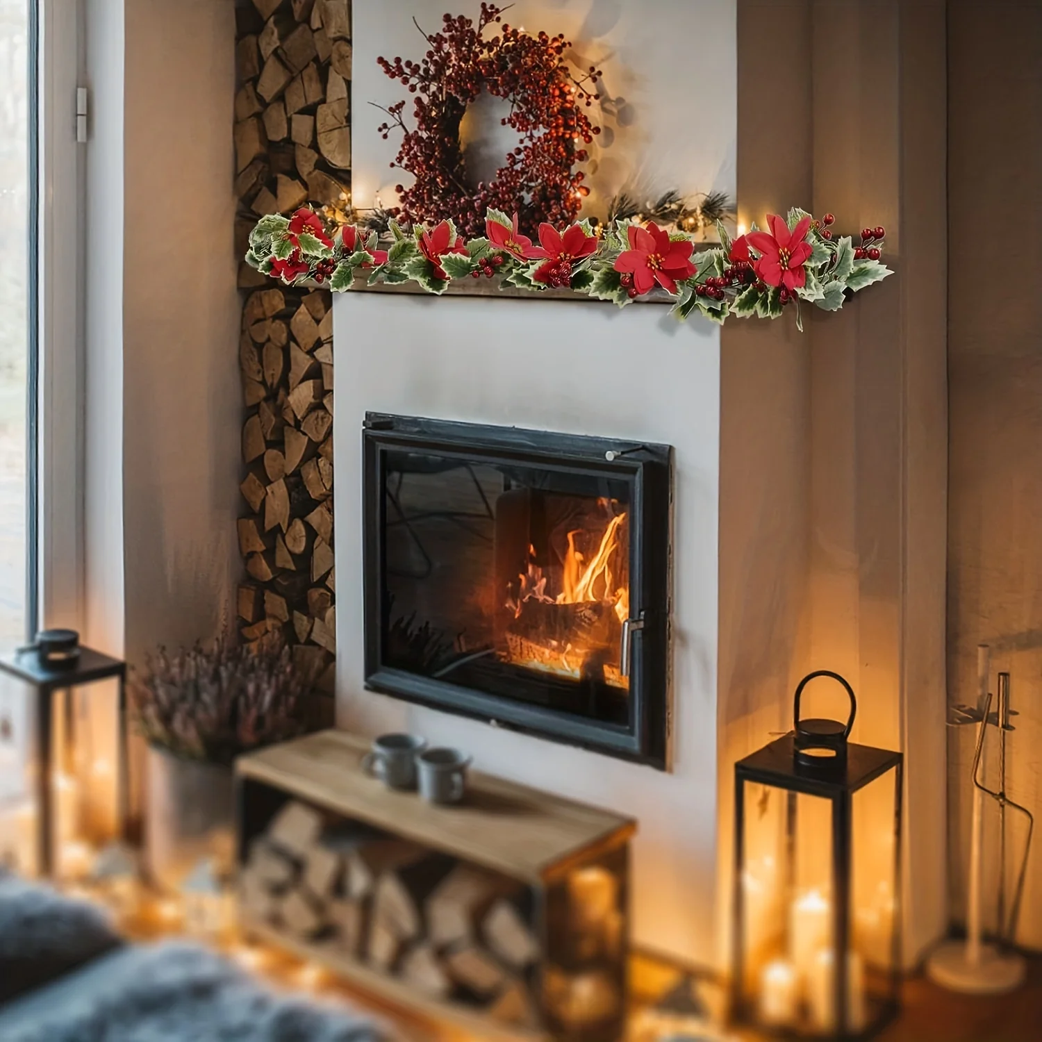 Guirlande de Fleurs De Vigne