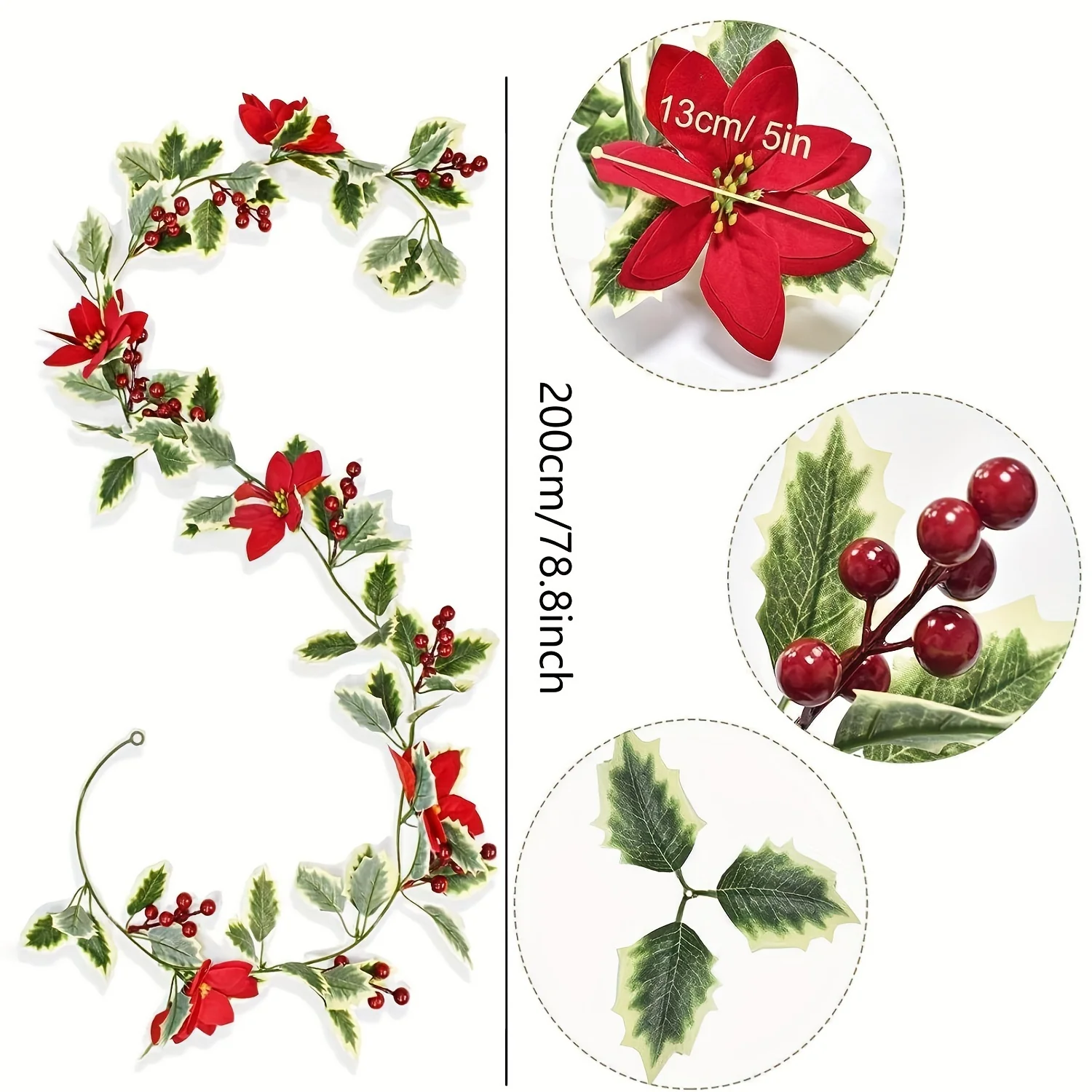 Guirlande de Fleurs De Vigne – Image 4