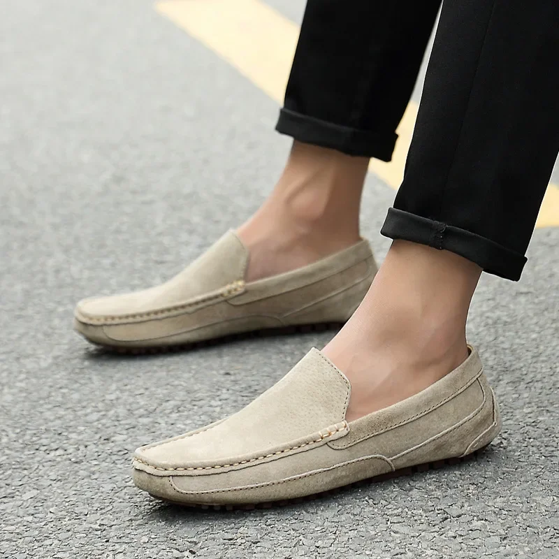 Mocassins en Daim - Chaussures Bateau – Image 5