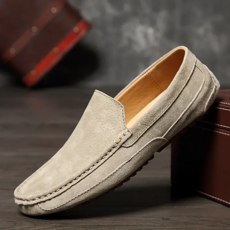 Mocassins en Daim - Chaussures Bateau
