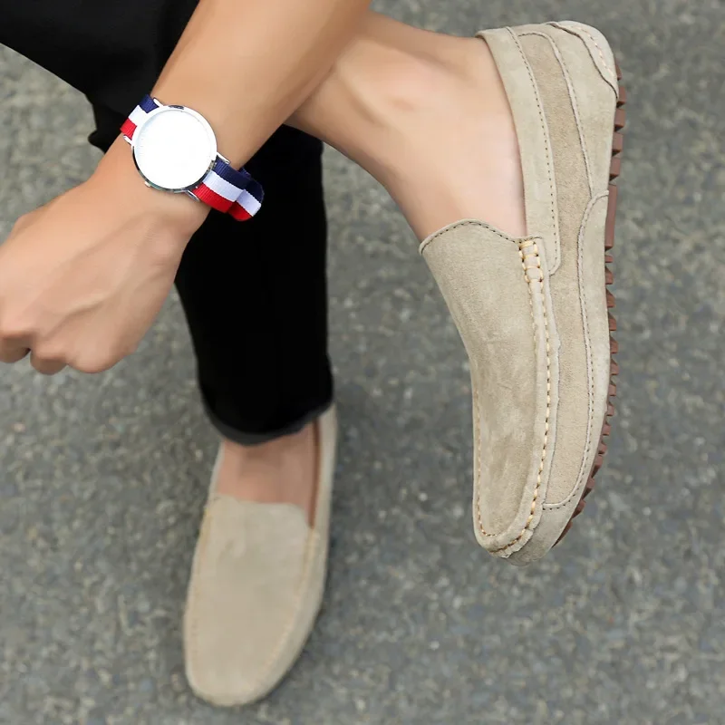 Mocassins en Daim - Chaussures Bateau – Image 4
