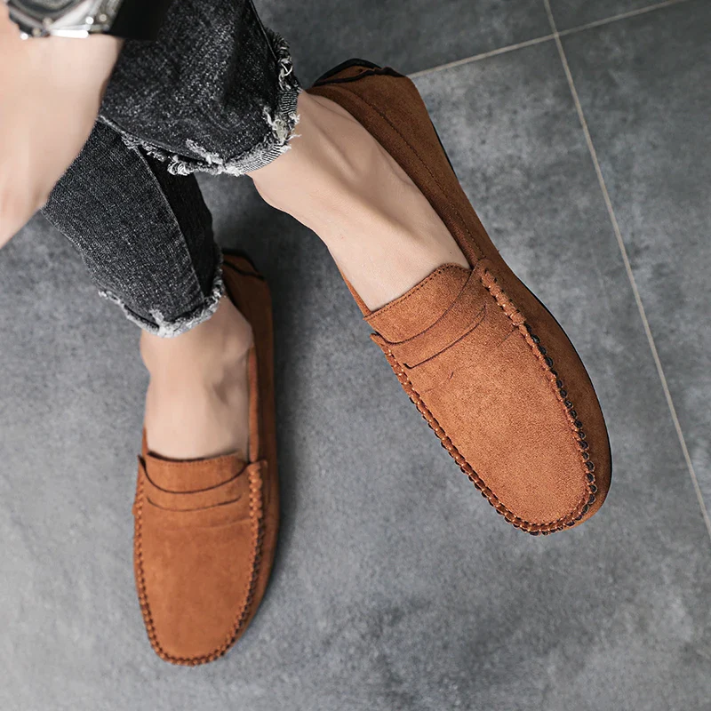 Mocassins en Daim Vintage Homme – Image 6