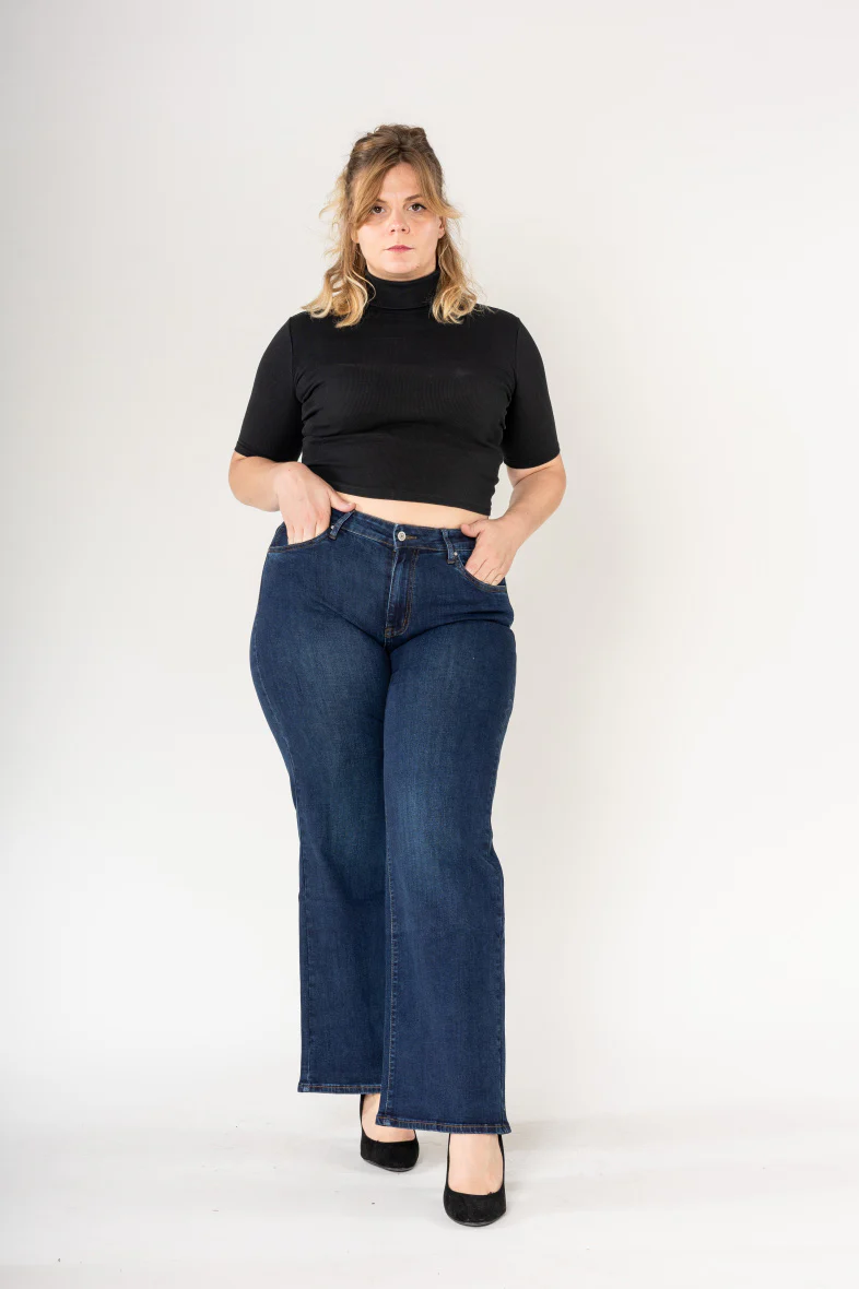 jean Plus size curve Flare