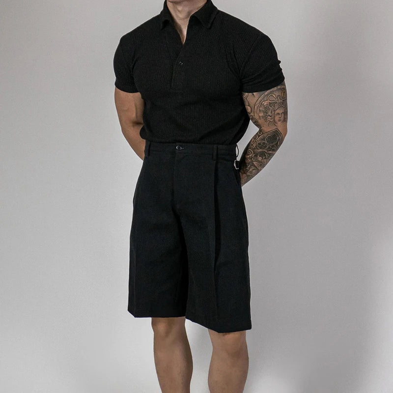 Polo côtelé Homme – Image 4