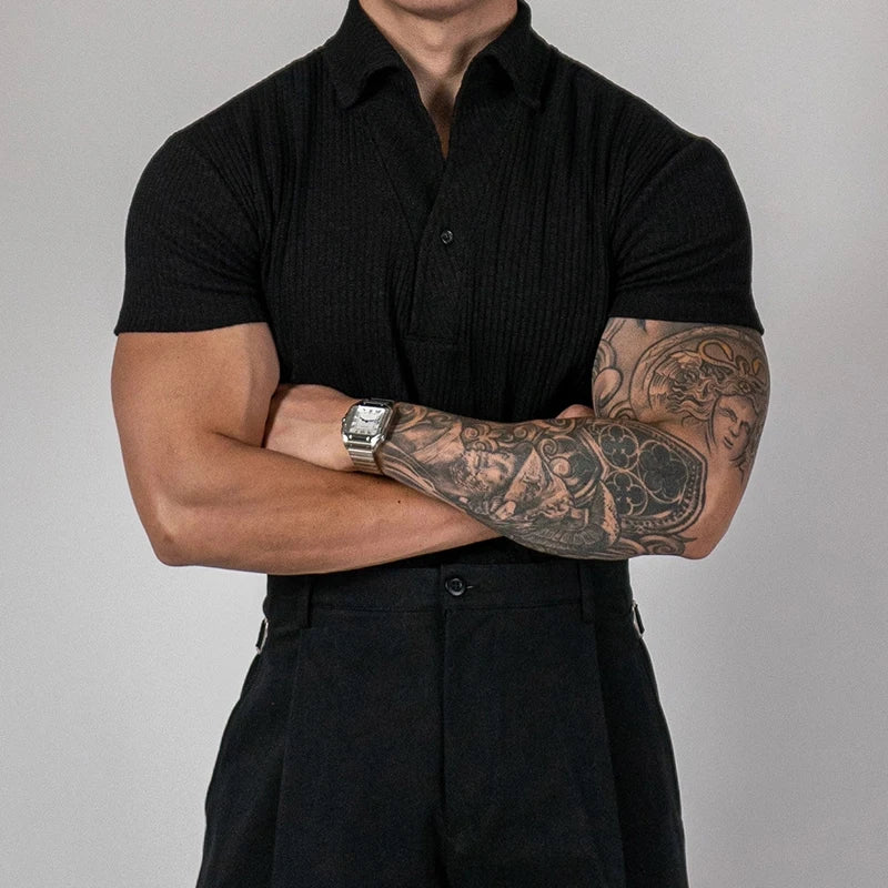 Polo côtelé Homme