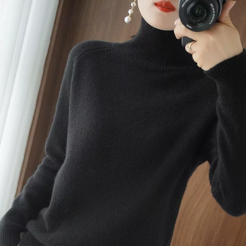 Maisie - Pull élégant en maille de cachemire pour femme – Image 3