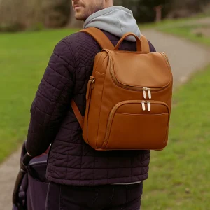 Ultra Organisé & Chic Sans Compromis | Le Sac à Langer Vegan avec Tapis, Pochette & Isotherme Intégré