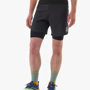 COMPRESSPORT - TRAIL RACING 2 en 1 SHORT - M