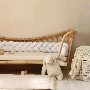 Tresse de Lit Bébé 3 Brins Oeko-Tex® (Choisissez vos couleurs !)