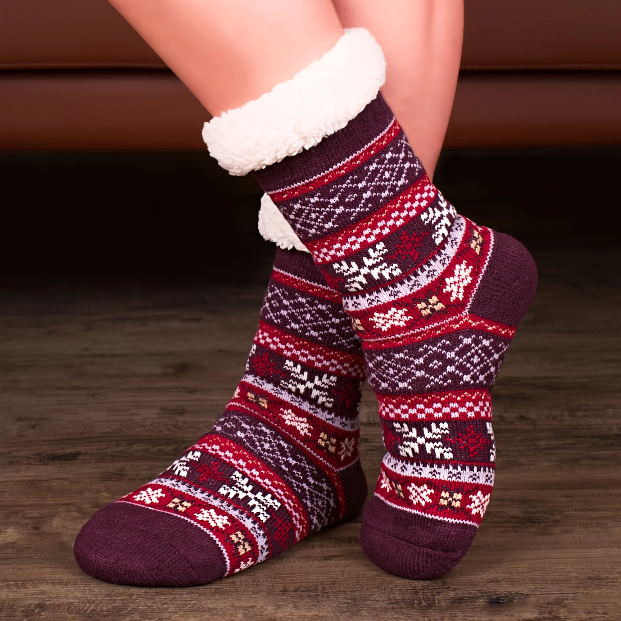 Chaussettes de Noel Antidérapantes – Image 5